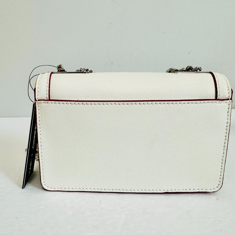 KARL LAGERFELD PARIS STUDDED EMBELLISHED RHINESTONE SMALL CROSSBODY BAG - Picture 5 of 14